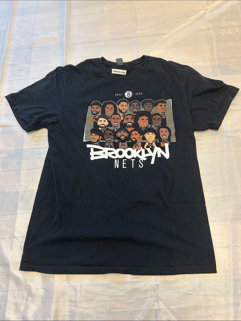 Gildan Black Softstyle Crewneck T-Shirt